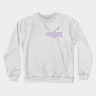 Nurse Practitioner (NP) Purple Crewneck Sweatshirt